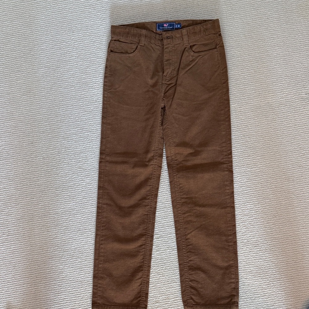 Vineyard Vines Kids Brown Cords